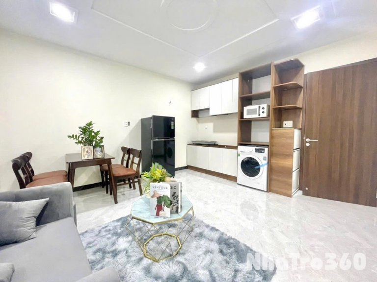 Chung Cư Mini Full Nội Thất Có Ban Công, Máy Giặt