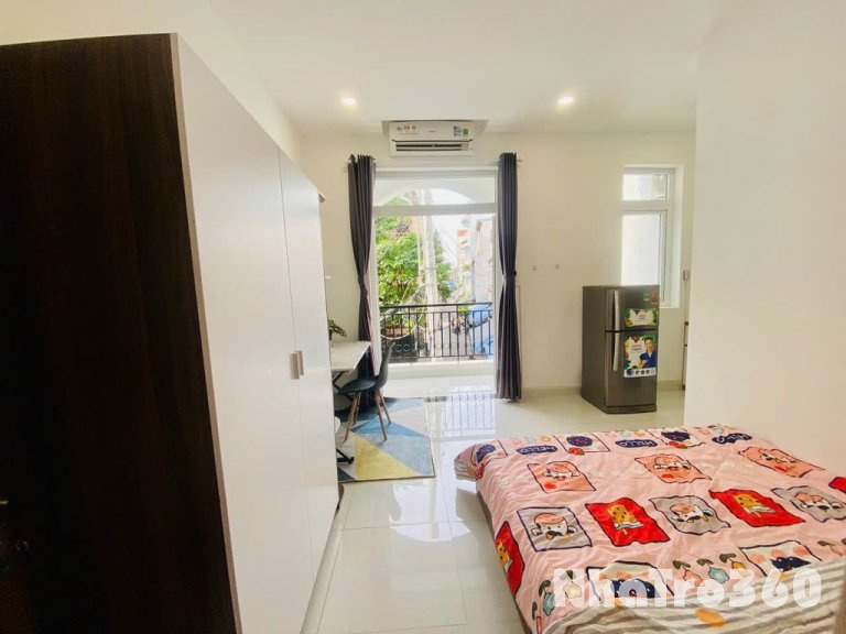 STUDIO BAN CÔNG FULL NT NGAY NGÃ TƯ BẢY HIỀN