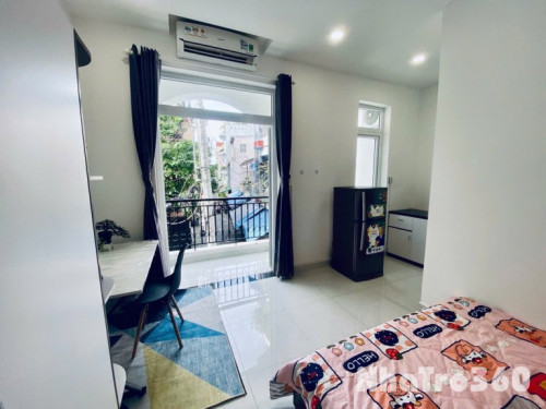 Studio ban công - full nội thất ngay Phạm Văn Hai