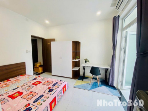 Studio ban công - full nội thất ngay Phạm Văn Hai