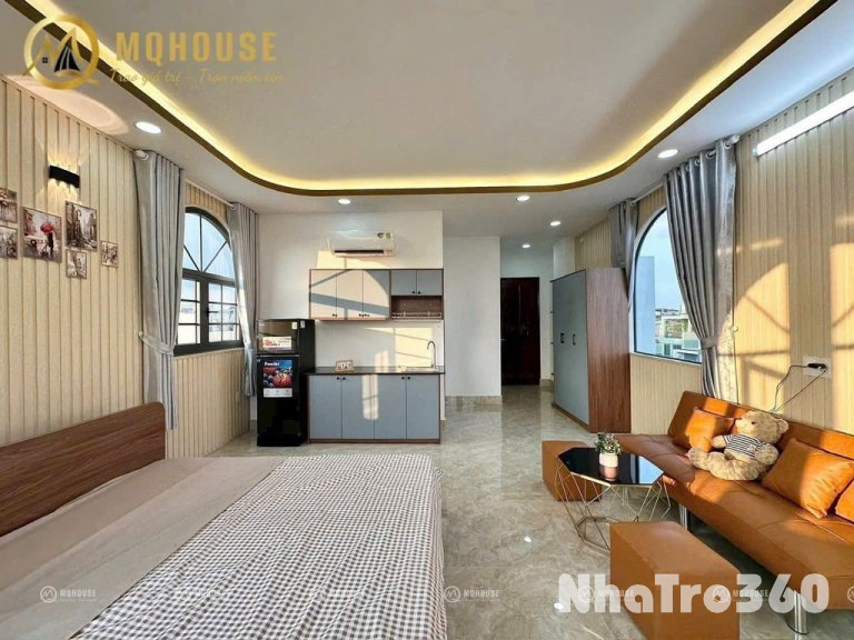 Căn hộ full nội thất cửa sổ Dương Bá Trạc Quận 8