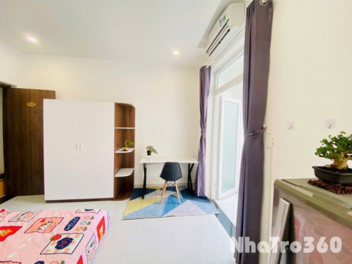 Studio ban công - full nội thất ngay Phạm Văn Hai