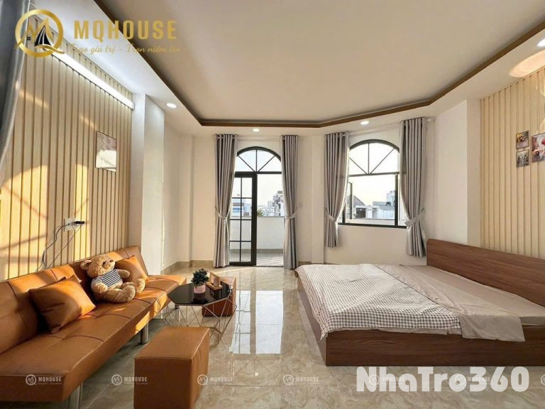 Căn hộ full nội thất cửa sổ Dương Bá Trạc Quận 8