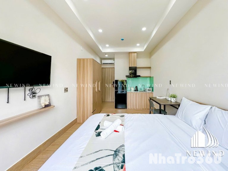 Căn hộ full nội thất ban công Sư Vạn Hạnh Quận 10