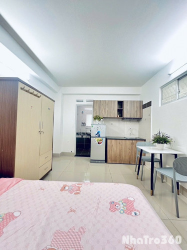 STUDIO FULL NỘI THẤT GẦN CƯ XÁ BẮC HẢI - TÂN BÌNH