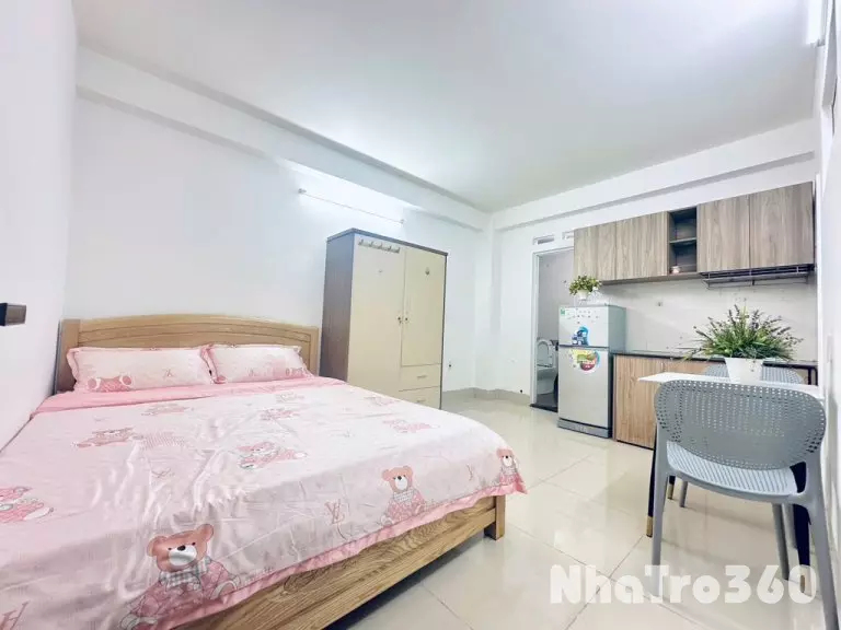 STUDIO FULL NỘI THẤT GẦN CƯ XÁ BẮC HẢI - TÂN BÌNH