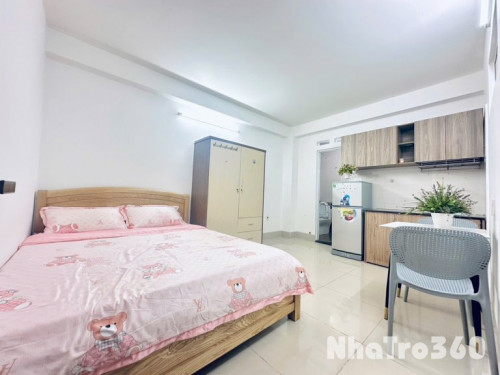 STUDIO FULL NỘI THẤT GẦN CƯ XÁ BẮC HẢI - TÂN BÌNH