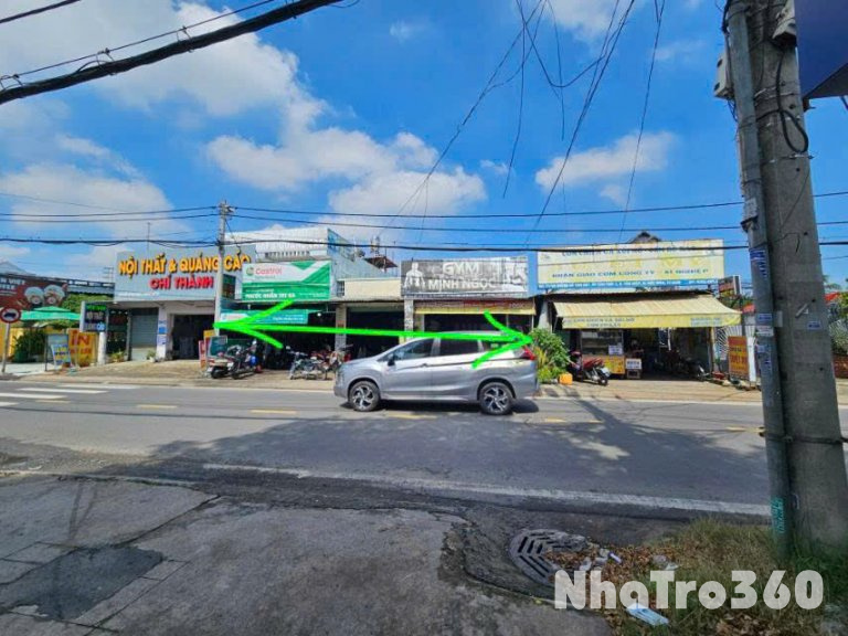 CHO THUÊ MTKD - NHÀ (12x35) MẶT TIỀN TRƯNG NỮ VƯƠNG, TT HÓC MÔN – VỊ TRÍ SIÊU VIP - ĐỐI DIỆN SIÊU THỊ LỚN.