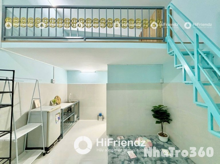 Nội thất cơ bản, gác cao, cửa sổ, free xe, tự do