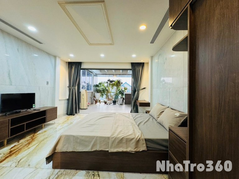 Cho thuê căn hộ đủ nội thất ở Nguyễn Phúc Chu, Tb