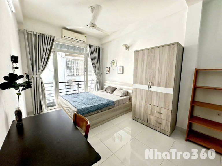 Cho thuê căn hộ Studio Ban công Q5 gần ĐH UEH, ĐH Sài Gòn, ĐH Sư Phạm, ĐH Khoa Học Tự Nhiên