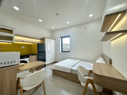 Cho thuê căn hộ Studio Cửa sổ mới y như hình Q10 gần ĐH Bách Khoa, ĐH Hoa Sen, ĐH UEH