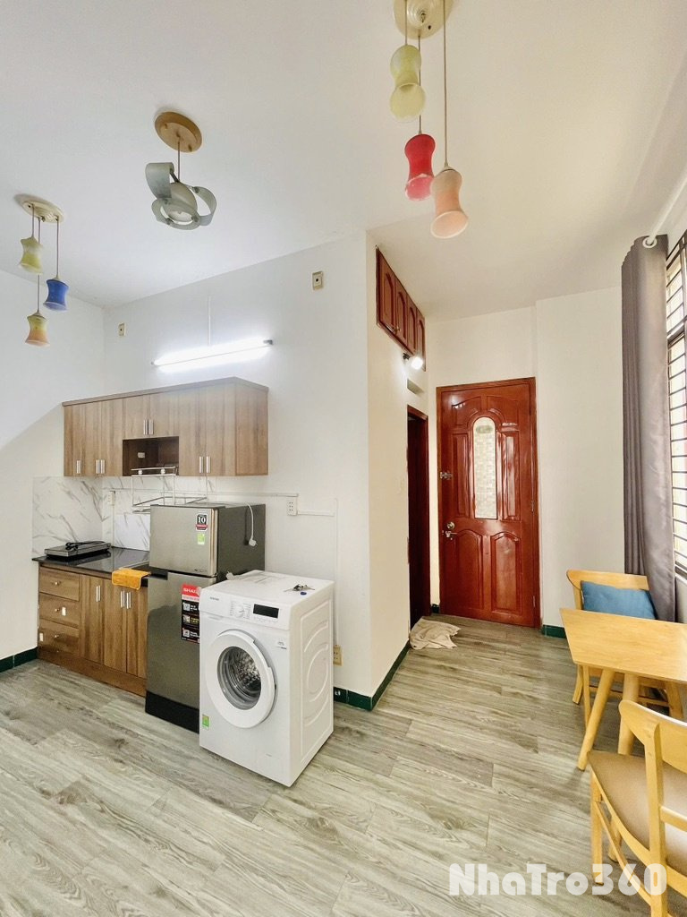 Căn hộ 1PN máy giặt riêng gần cầu thị Nghè Quận 1