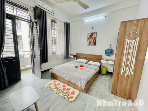 Căn hộ 1PN máy giặt riêng gần cầu thị Nghè Quận 1