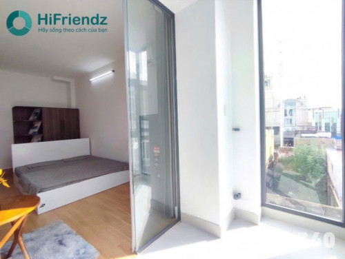 Cho thuê căn hộ mới xây đầy đủ nội thất ở Đồng Đen