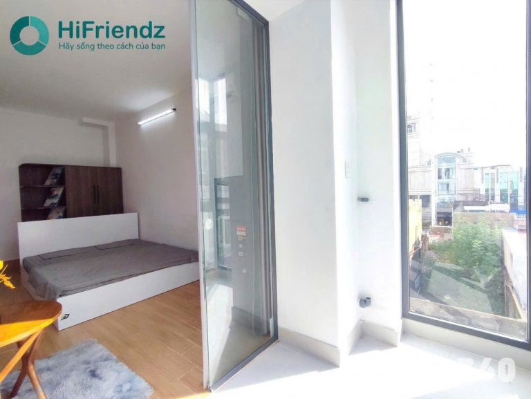 Cho thuê căn hộ mới xây đầy đủ nội thất ở Đồng Đen