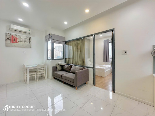 Cho thuê căn hộ 1 Phòng ngủ Cửa sổ thoáng Q8 gần cầu Nguyễn Văn Cừ, cầu Rạch Ông