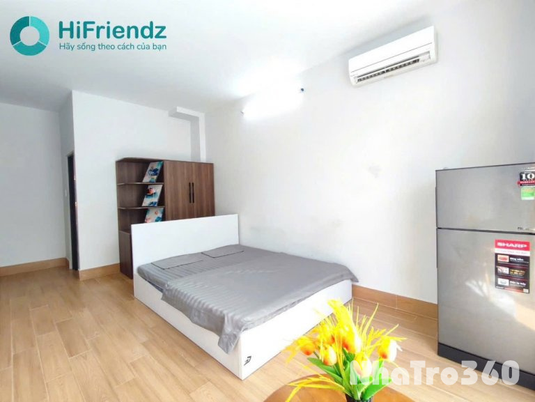 Cho thuê căn hộ mới xây đầy đủ nội thất ở Đồng Đen