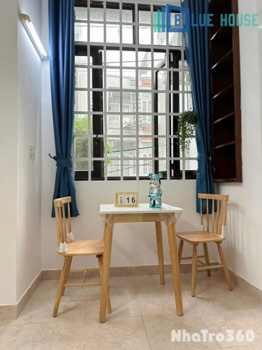 Cho thuê căn hộ đầy đủ nội thất ban công tách bếp