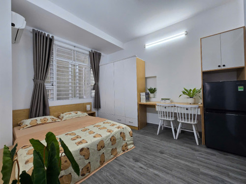 CĂN HỘ 1PN CỬA SỔ QUẬN 3 GẦN VÒNG XOAY DÂN CHỦ, GA SÀI GÒN, GẦN ĐƯỜNG NGUYỄN THÔNG, RẠCH BÙNG BINH,...