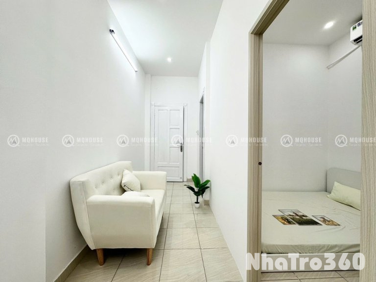 Cho thuê căn hộ mới xây đầy đủ nội thất đc nui pet