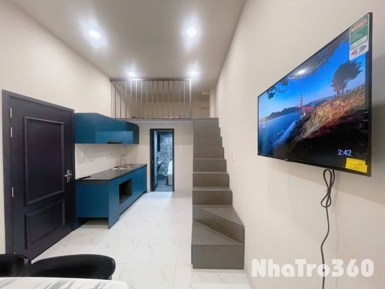 Căn hộ duplex mới xây đầy đủ tiện nghi