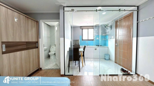 Căn hộ full nội thất 1 phòng ngủ CMT8 Quận 10