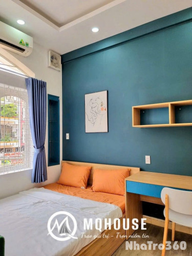 Cho thuê căn hộ Studio có Ban công Q10 gần công viên Lê Thị Riêng, Vạn Hạnh Mall, toà nhà Viettel