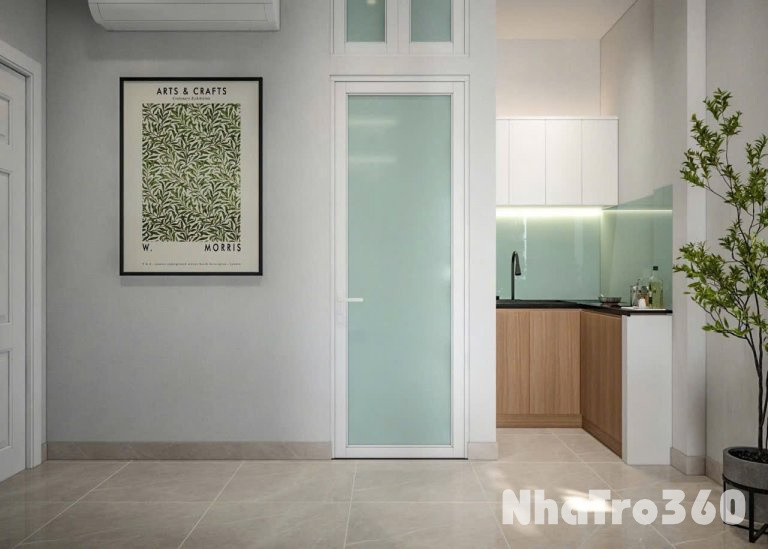 Cho thuê căn hộ Studio có Ban công Q8 gần cầu Nguyễn Văn Cừ, cầu chữ Y, chợ Rạch Ông