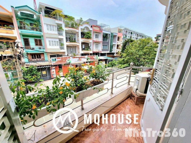 Cho thuê căn hộ Studio có Ban công Q10 gần công viên Lê Thị Riêng, Vạn Hạnh Mall, toà nhà Viettel