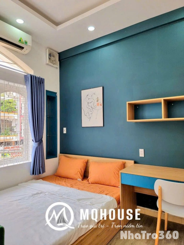 Cho thuê căn hộ Studio có Ban công Q10 gần công viên Lê Thị Riêng, Vạn Hạnh Mall, toà nhà Viettel