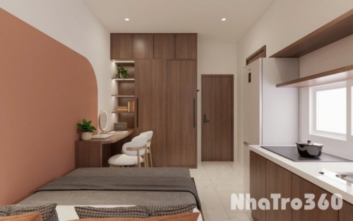 Phòng studio full nội thất , tiện ích
