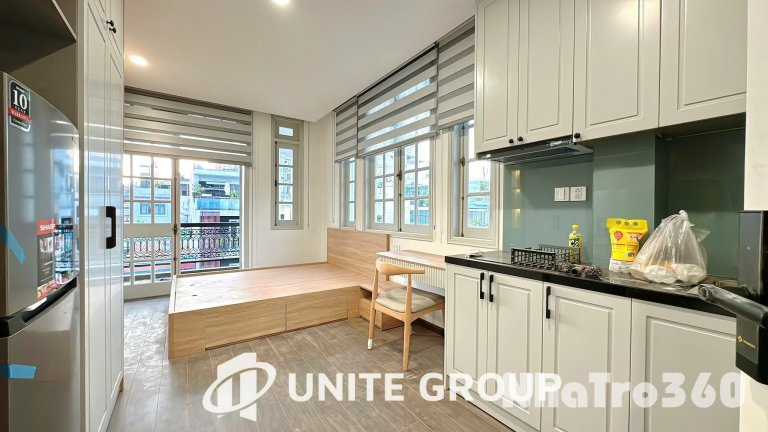 Căn hộ cho thuê ngay trung tâm quận 10, bancol view siêu đẹp, gần Vạn Hạnh Mall, Bệnh viện Nhi Đồng 1