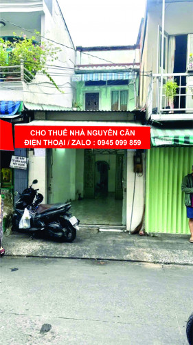 CHO THUÊ NHÀ MẶT TIỀN ĐOÀN VĂN BƠ, P.15, QUẬN 4