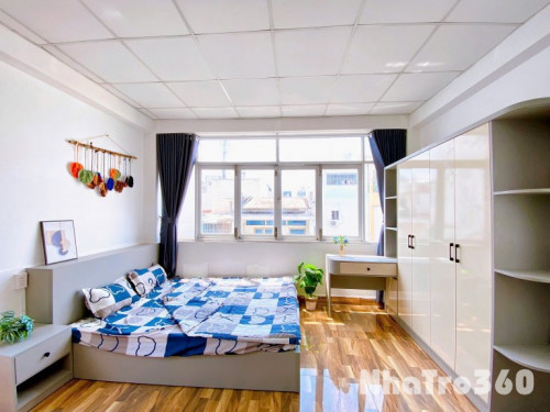 PHÒNG STUDIO CỬA SỔ TO TRỐNG SẴN CÁCH ETOWN CHỈ 5P ĐI BỘ