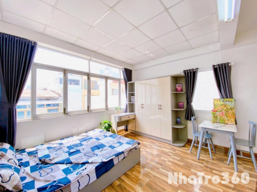 PHÒNG STUDIO CỬA SỔ TO TRỐNG SẴN CÁCH ETOWN CHỈ 5P ĐI BỘ