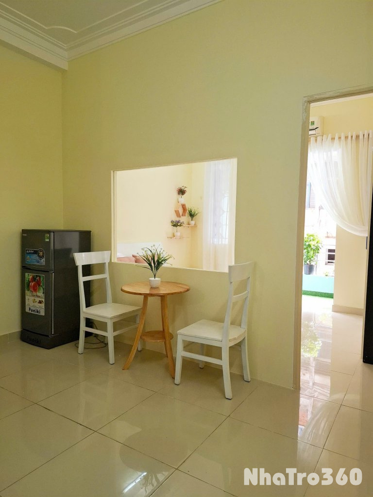 Cho thuê căn hộ 1PN, Q1, ban công, đường Nguyễn Trãi