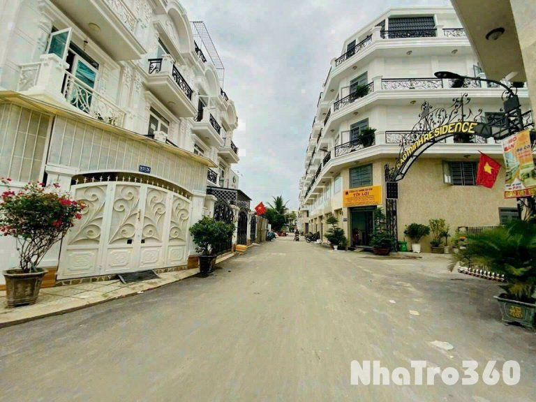 NHÀ ĐẸP TÔ NGỌC VÂN QUẬN 12 CHO THUÊ, 4PN 5WC, XE HƠI ĐẬU