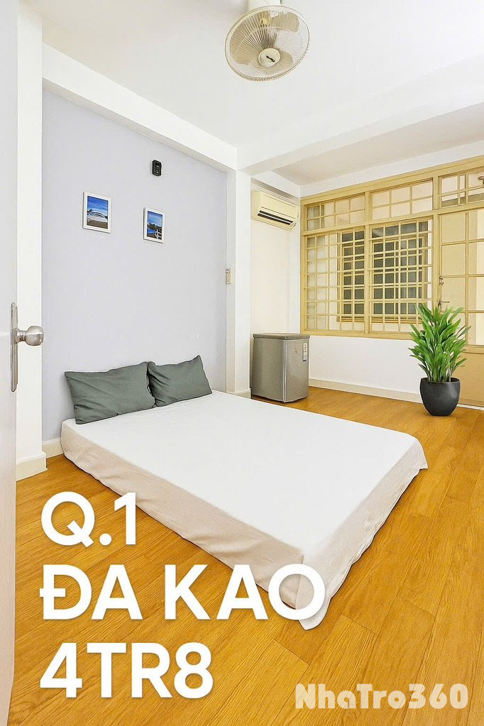 Studio cửa sổ full nội thất Đinh Tiên Hoàng Quận 1