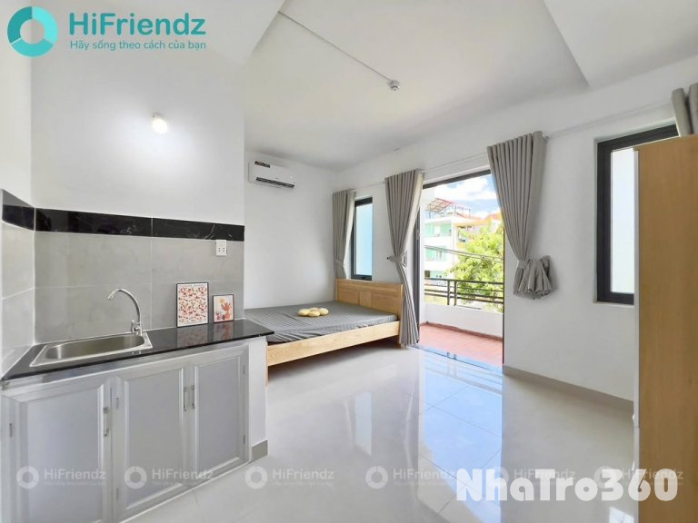 Rộng thoáng, ban công riêng, Full nội thất,Q6