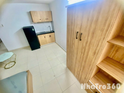 Phòng Studio cửa sổ full nội thất Tạ Quang Bửu Q8