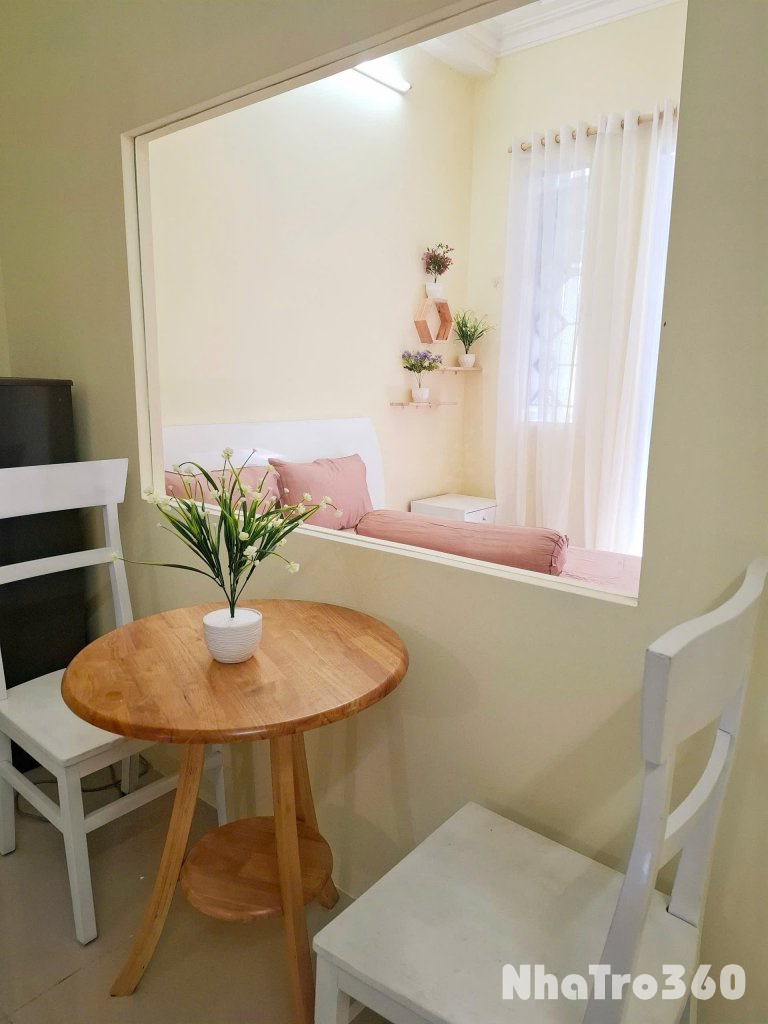 Cho thuê căn hộ 1PN, Q1, ban công, đường Nguyễn Trãi