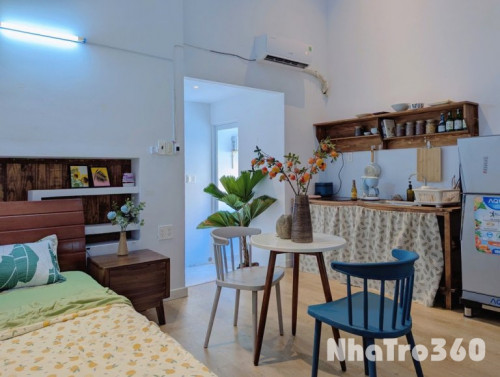 Căn hộ studio cửa sổ trời gần sân bay Tân Bình