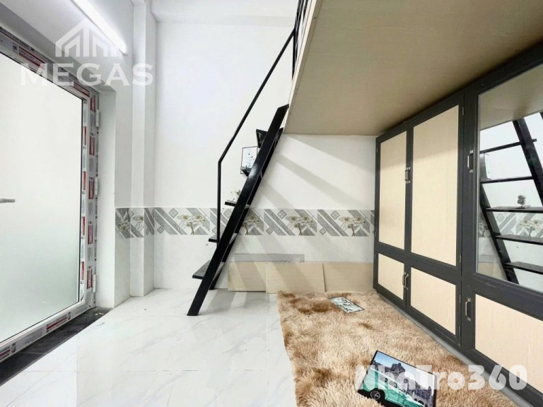 Trọ gác siêu cao_cửa sổ trời_công viên Phú Lâm