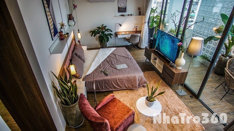 SẴN 1 CĂN STUDIO BAN CÔNG GẦN THẢO CẦM VIÊN Q1