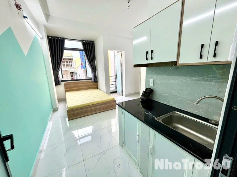 Cho thuê căn hộ Q4, đường Đoàn Văn Bơ, gần Đại Học Nguyễn Tất Thành, nhà thờ Xóm Chiếu