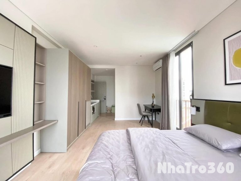 Căn Hộ Studio Ban Công Full Nội Thất Ngay Cô Giang