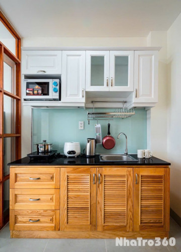 CHO THUÊ CĂN HỘ TÁCH BẾP 1PN NGAY ETOWN2 CỘNG HOÀ, CV HOÀNG HOA THÁM, KHU K300