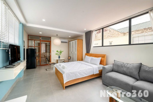 CHO THUÊ CĂN HỘ TÁCH BẾP 1PN NGAY ETOWN2 CỘNG HOÀ, CV HOÀNG HOA THÁM, KHU K300