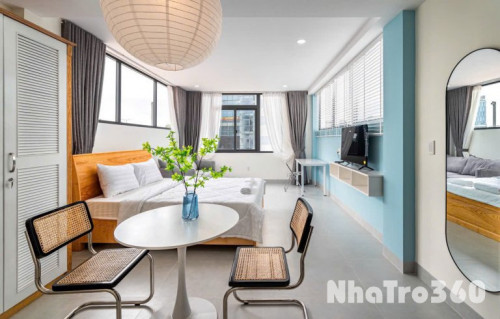 CHO THUÊ CĂN HỘ TÁCH BẾP 1PN NGAY ETOWN2 CỘNG HOÀ, CV HOÀNG HOA THÁM, KHU K300